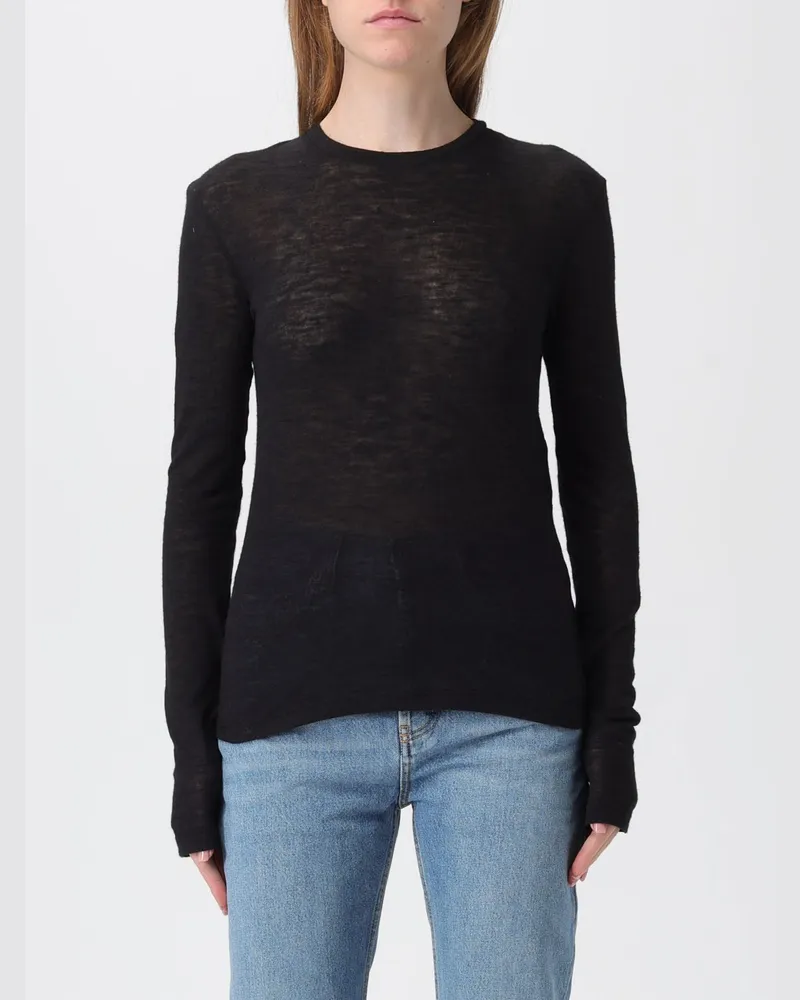 Saint Laurent T-shirt damen Schwarz
