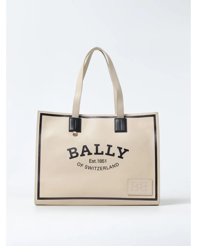 Bally Schultertasche damen Ivory