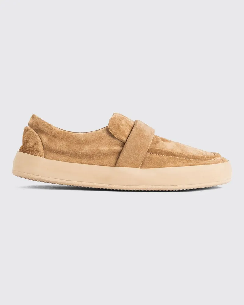 Marsèll Guarnello Veloursleder-Loafer mit Gummisohle Haselnuss