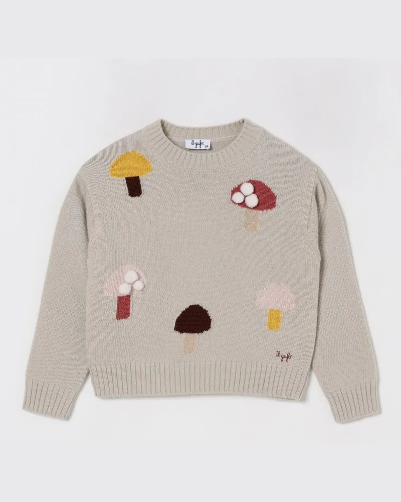 Il Gufo Pullover kinder Braun