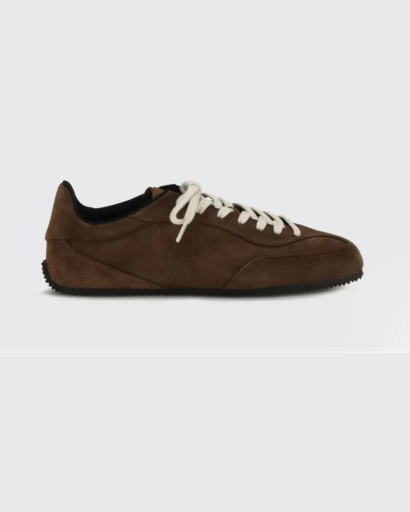 Axel Arigato Daze Runner Sneakers aus Kalbsleder und Wildleder Braun