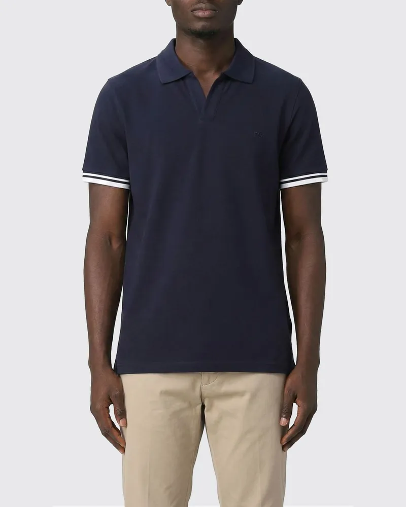 Fay T-shirt herren Blau