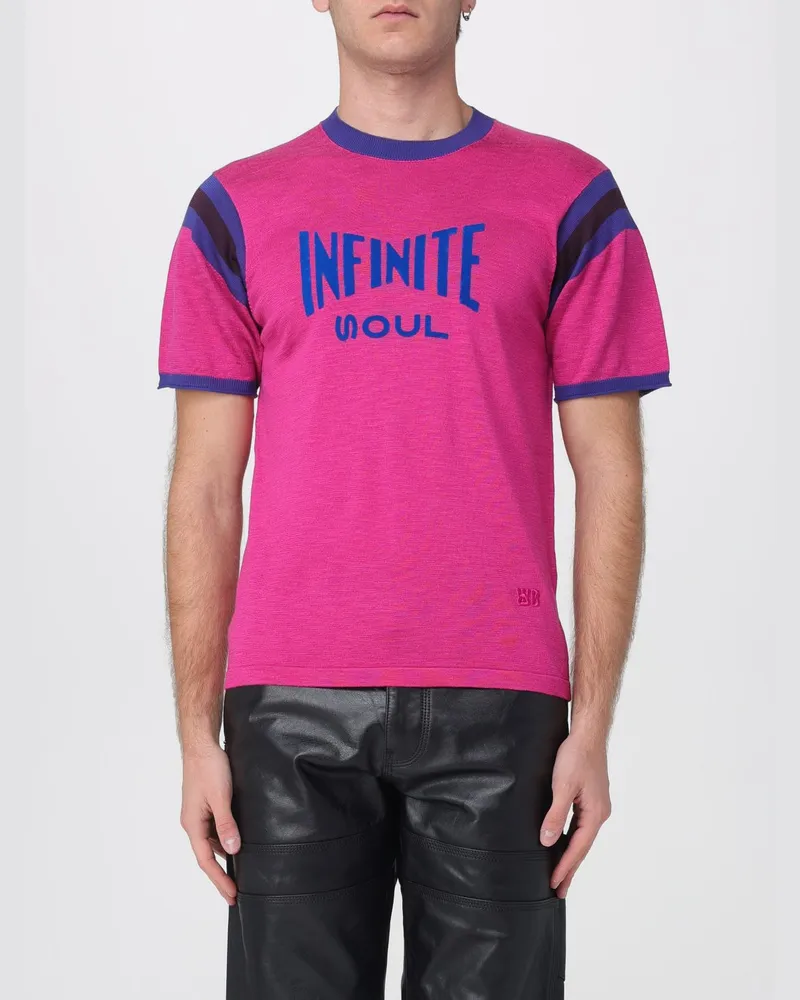 Wales Bonner Tank top herren Fuchsia