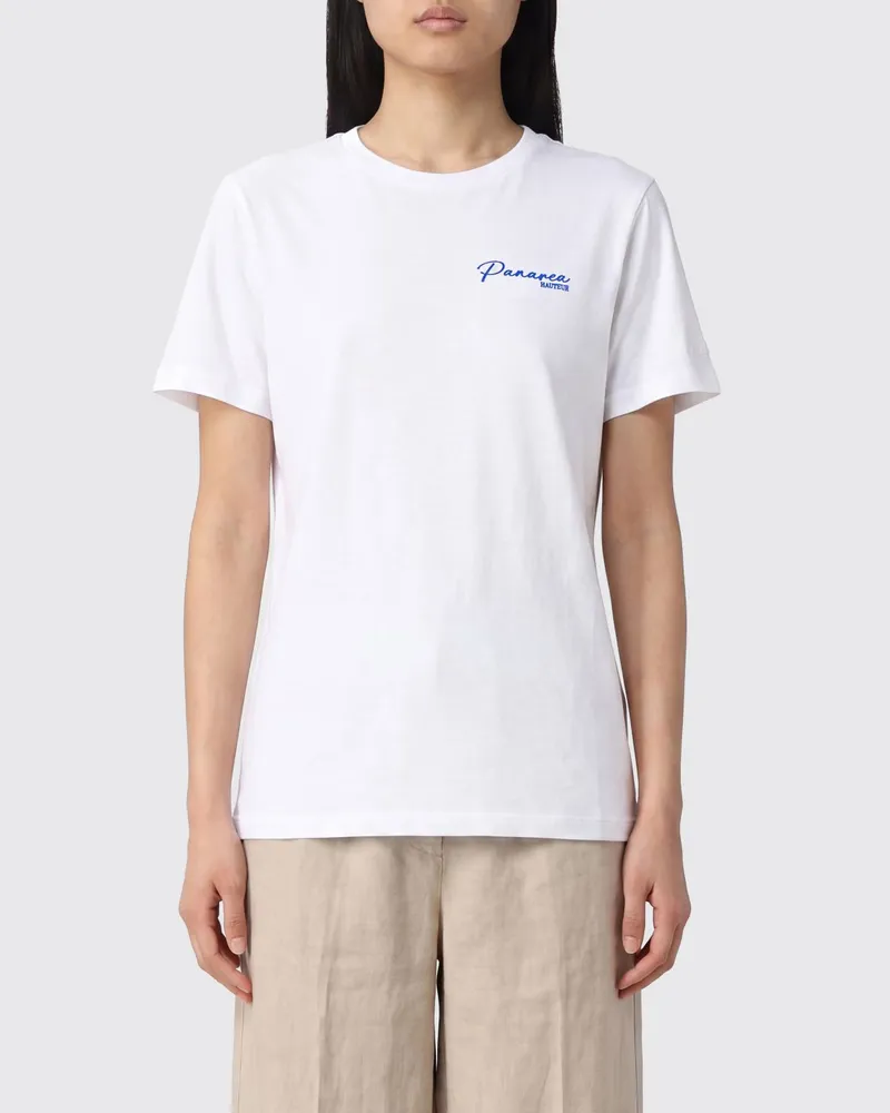 MC2 Saint Barth Baumwoll-T-Shirt mit Rundhalsausschnitt, Grafikdruck und Logo Fa01