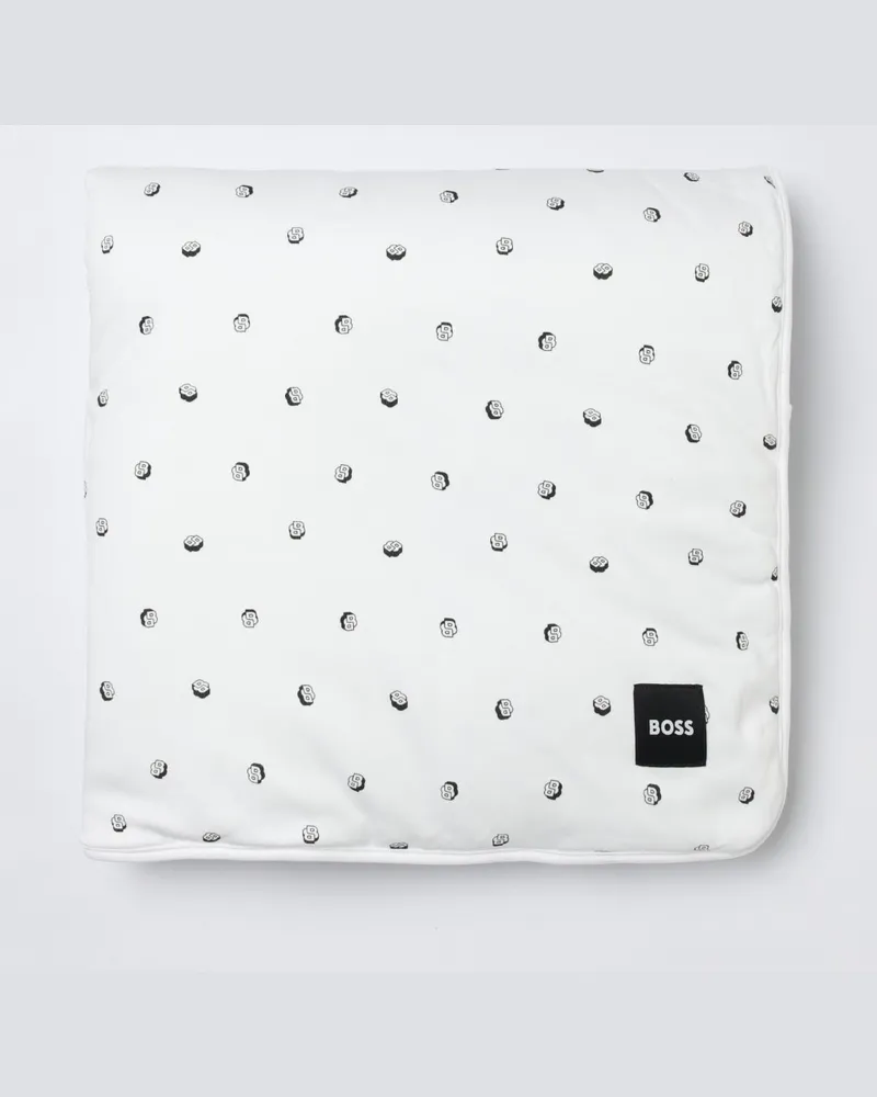 HUGO BOSS Decke kinder Weiß
