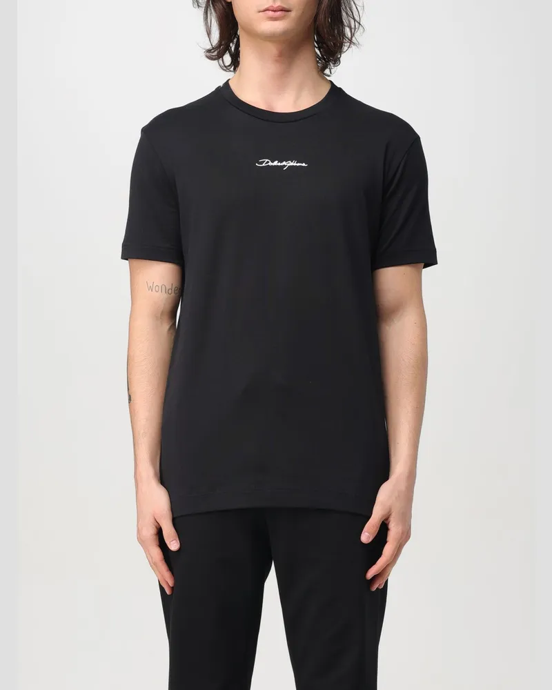 Dolce & Gabbana T-shirt herren Dolce & Gabbana Schwarz