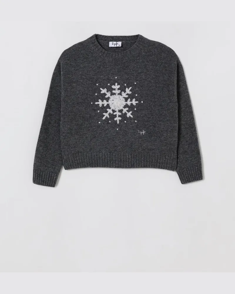 Il Gufo Pullover kinder Grau