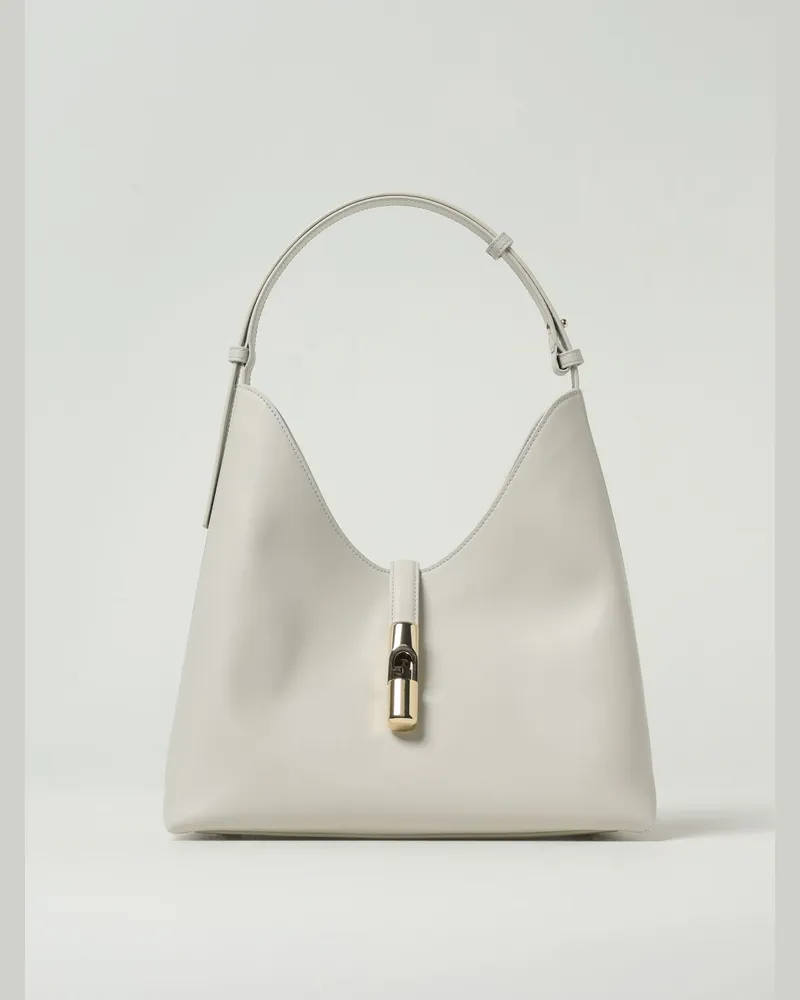 Furla Schultertasche damen Ivory