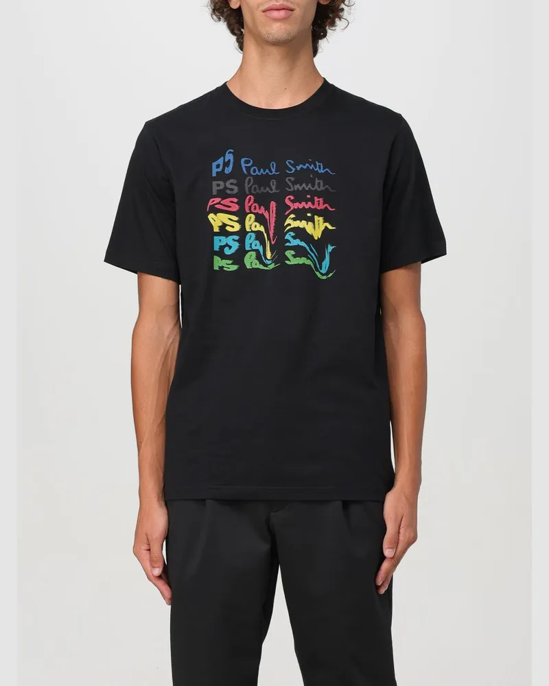 Paul Smith T-shirt herren Schwarz
