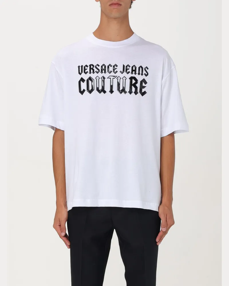 Versace Jeans T-shirt herren Weiß