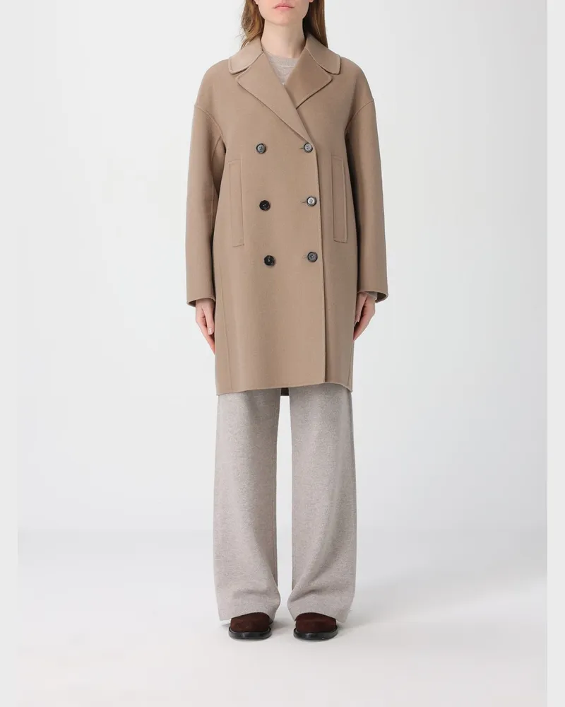 Max Mara Mantel damen Braun
