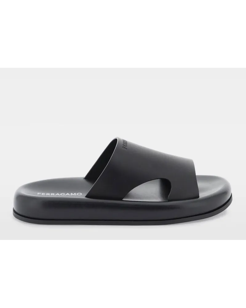 Ferragamo Sandalen Schwarz