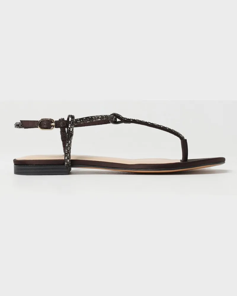 Twin-Set Flache sandalen damen Braun