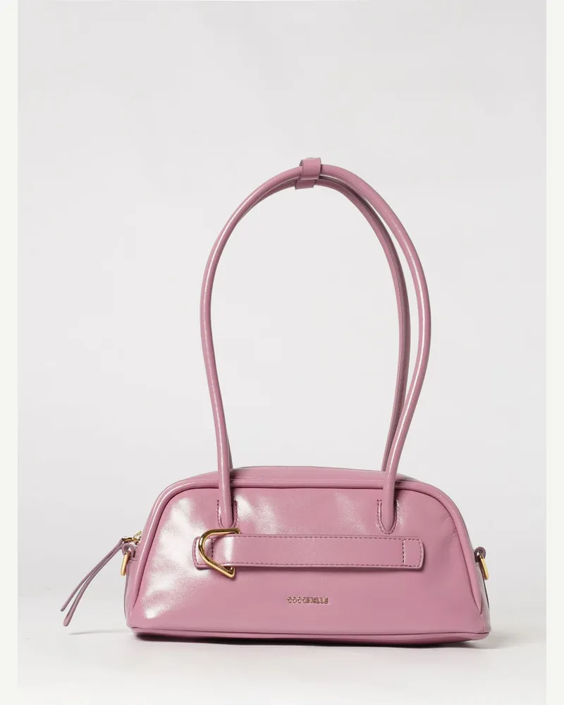 Coccinelle Ledertasche Lila
