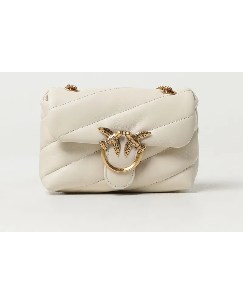 Pinko Schultertasche damen Weiß