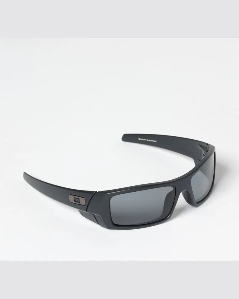 Oakley Rechteckige Gascan® Shield-Sonnenbrille mit polarisierten Gläsern Schwarz