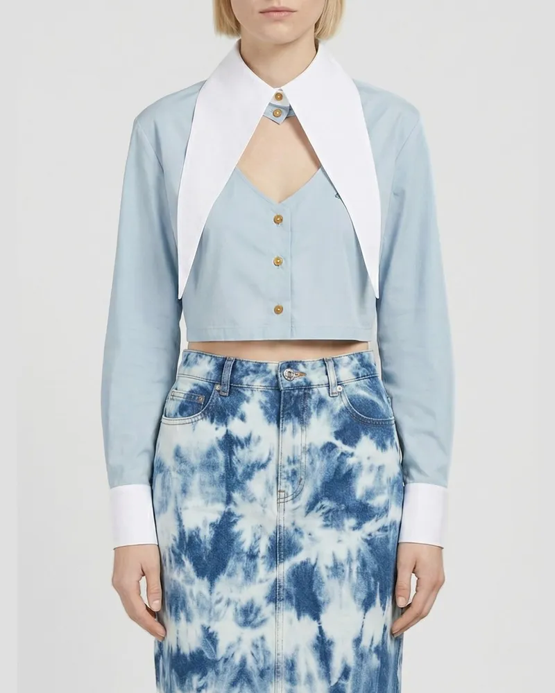 Vivienne Westwood T-shirt damen Hellblau