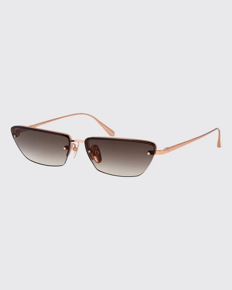 Linda Farrow Sonnenbrille damen Gold