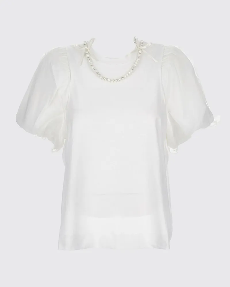 Simone Rocha T-shirt damen Weiß