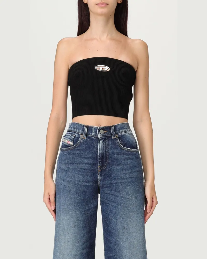 Diesel Top damen Schwarz
