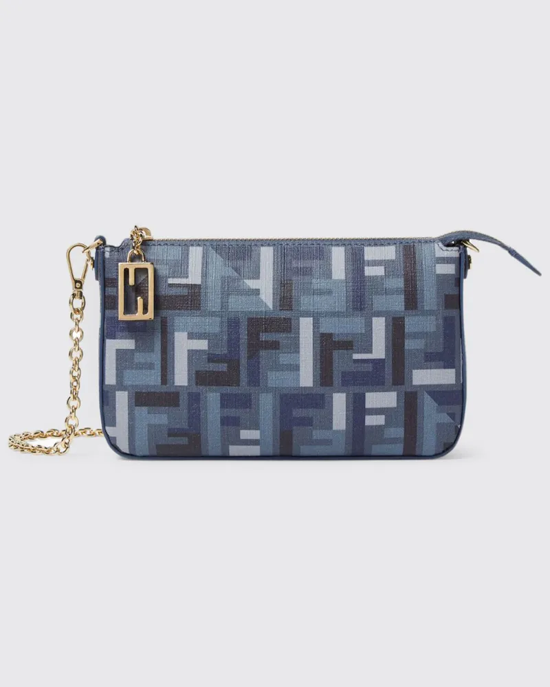 Fendi Schultertasche damen Blau