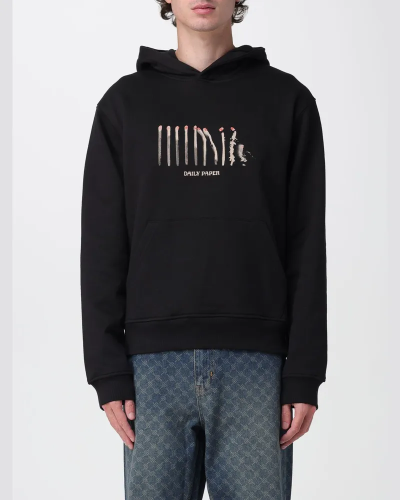Daily Paper Sweatshirt herren Schwarz