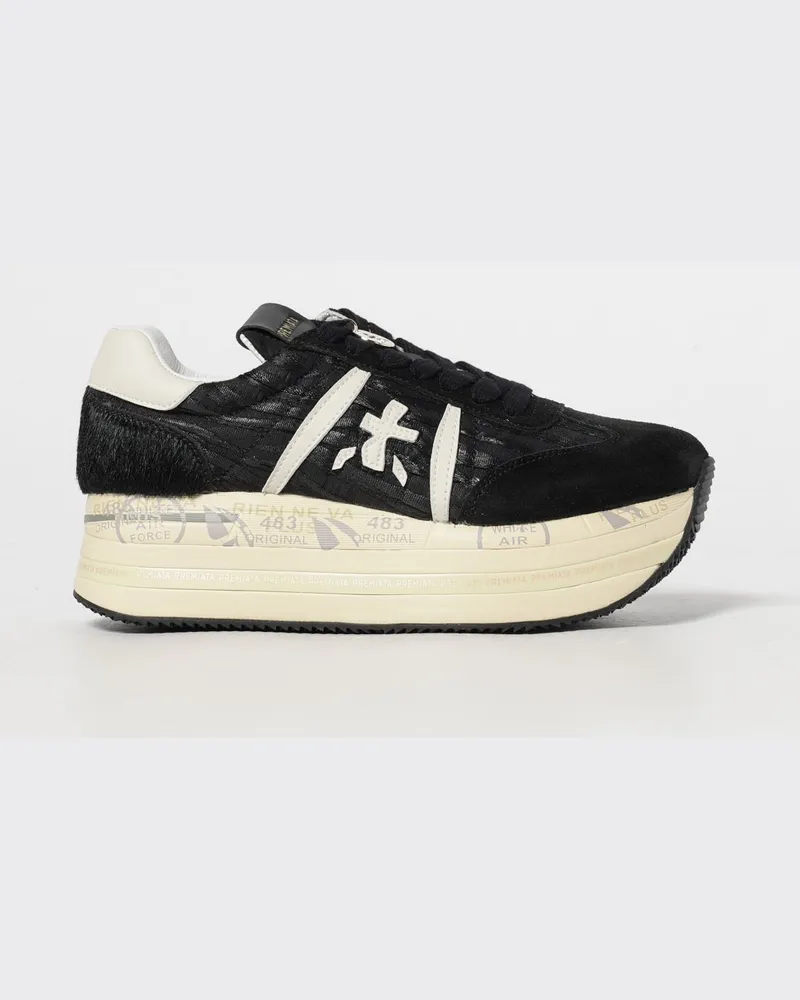 Premiata Schuhe damen Schwarz