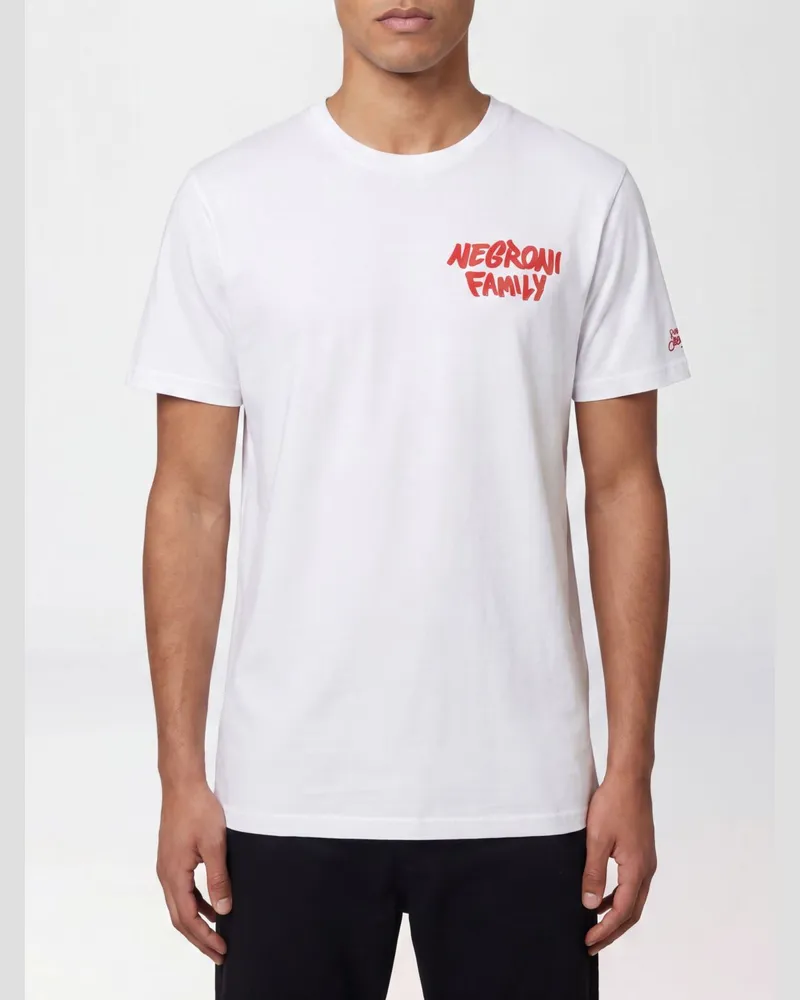 MC2 Saint Barth Bedrucktes Baumwoll-T-Shirt Fa01