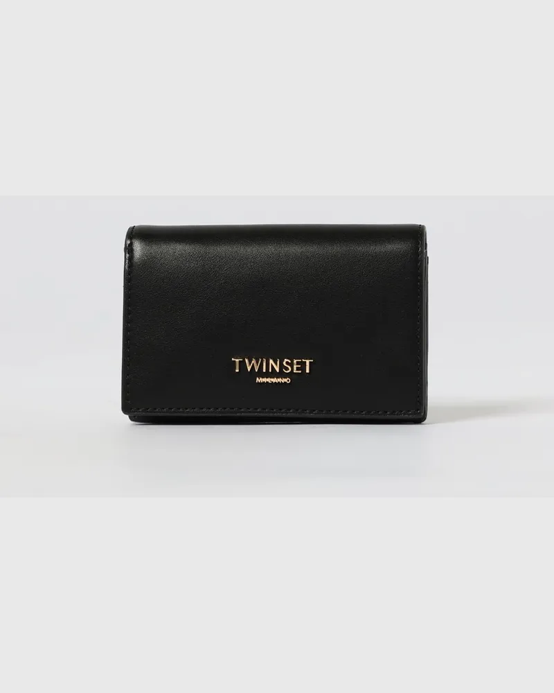 Twin-Set Geldbörse damen Schwarz