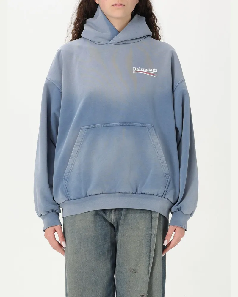 Balenciaga Sweatshirt damen Blau