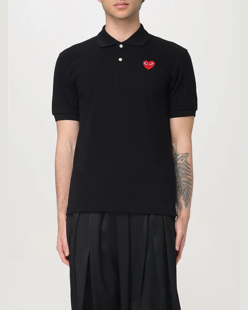 Comme des Garçons Polo herren Schwarz