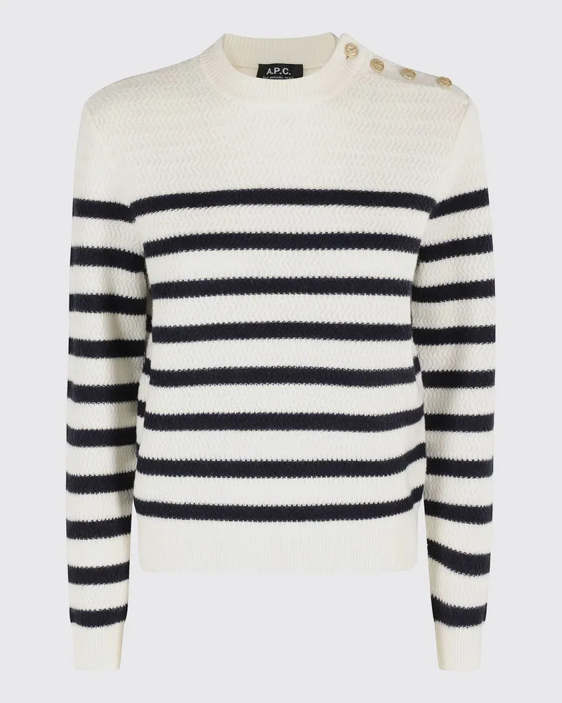 A.P.C. Pullover damen Ecru