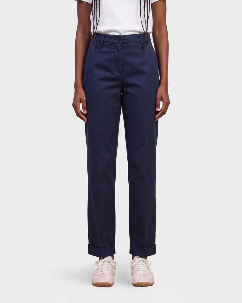 ASPESI Hose damen Blau