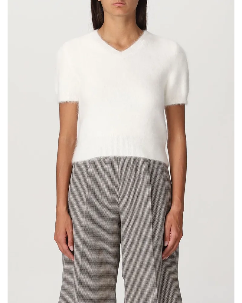 Maison Margiela Pullover damen Weiß