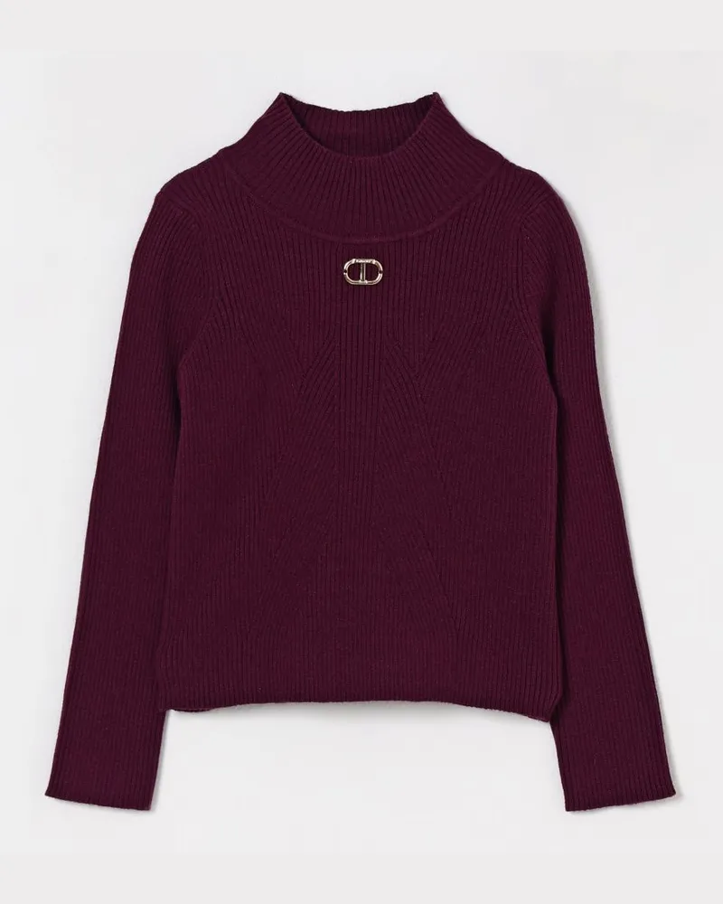 Twin-Set Pullover kinder Burgunderrot