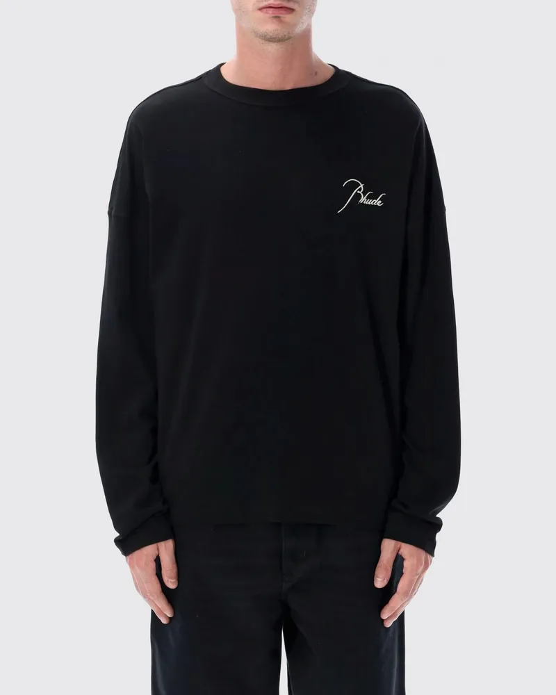 RHUDE T-shirt herren Schwarz