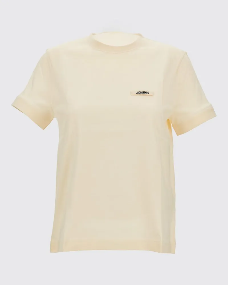 Jacquemus T-shirt damen Beige
