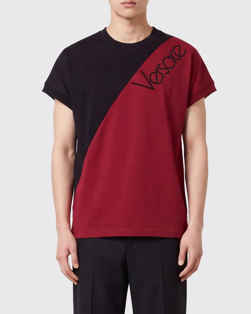 Versace T-shirt herren Schwarz