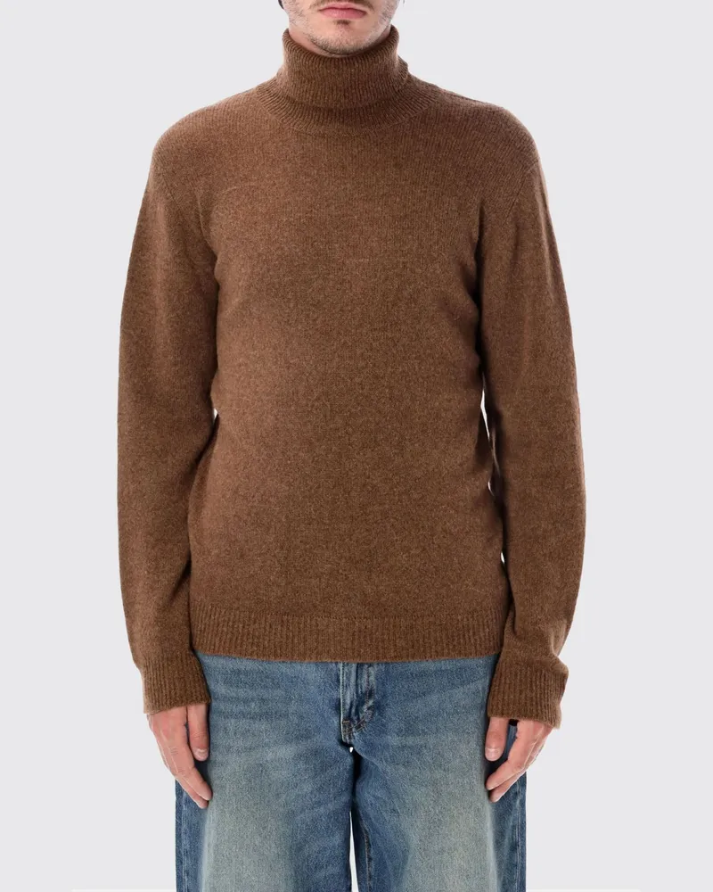 Roberto Collina Pullover herren Tabak