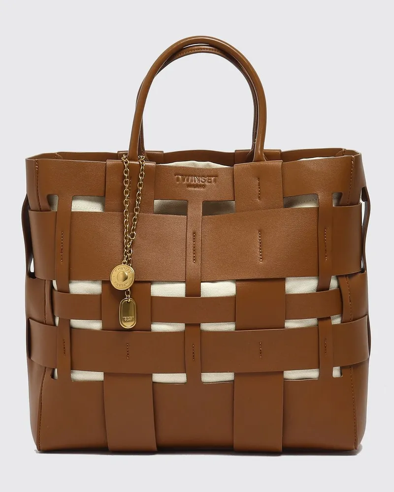 Twin-Set Handtasche damen Leder