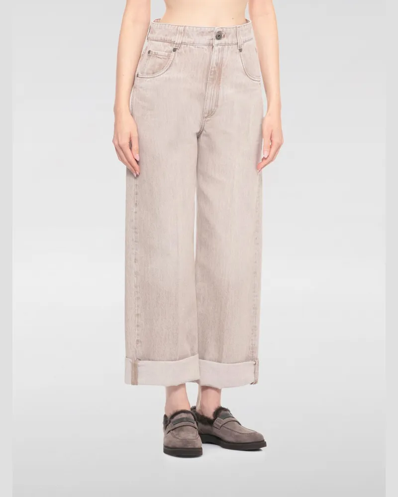 Brunello Cucinelli Jeans damen Beige