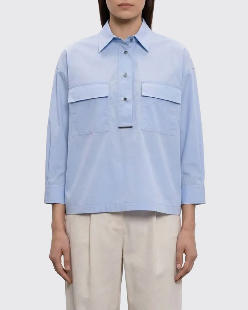 Brunello Cucinelli Top damen Blau