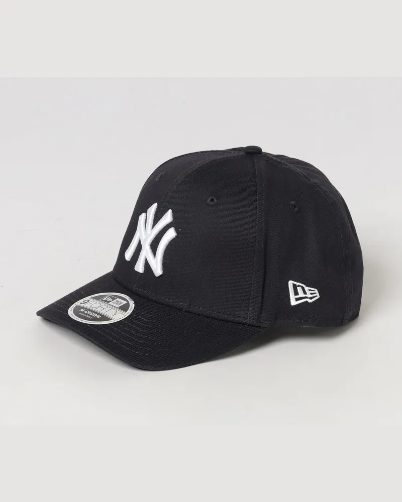 New Era 9Forty NY Yankees Baseballkappe aus Baumwolle mit gesticktem Logo Blau