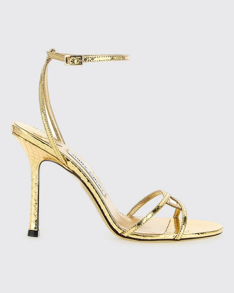 Jimmy Choo Flache sandalen damen Gold