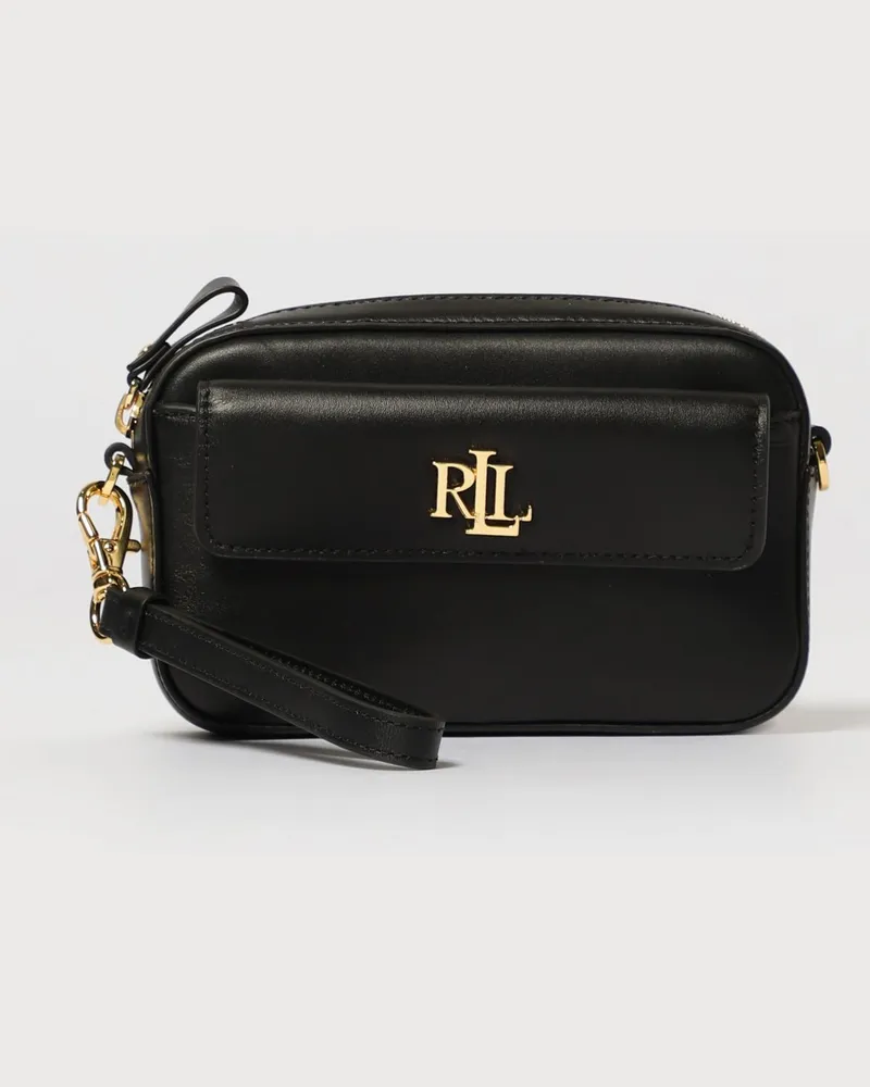 Ralph Lauren Schultertasche damen Schwarz