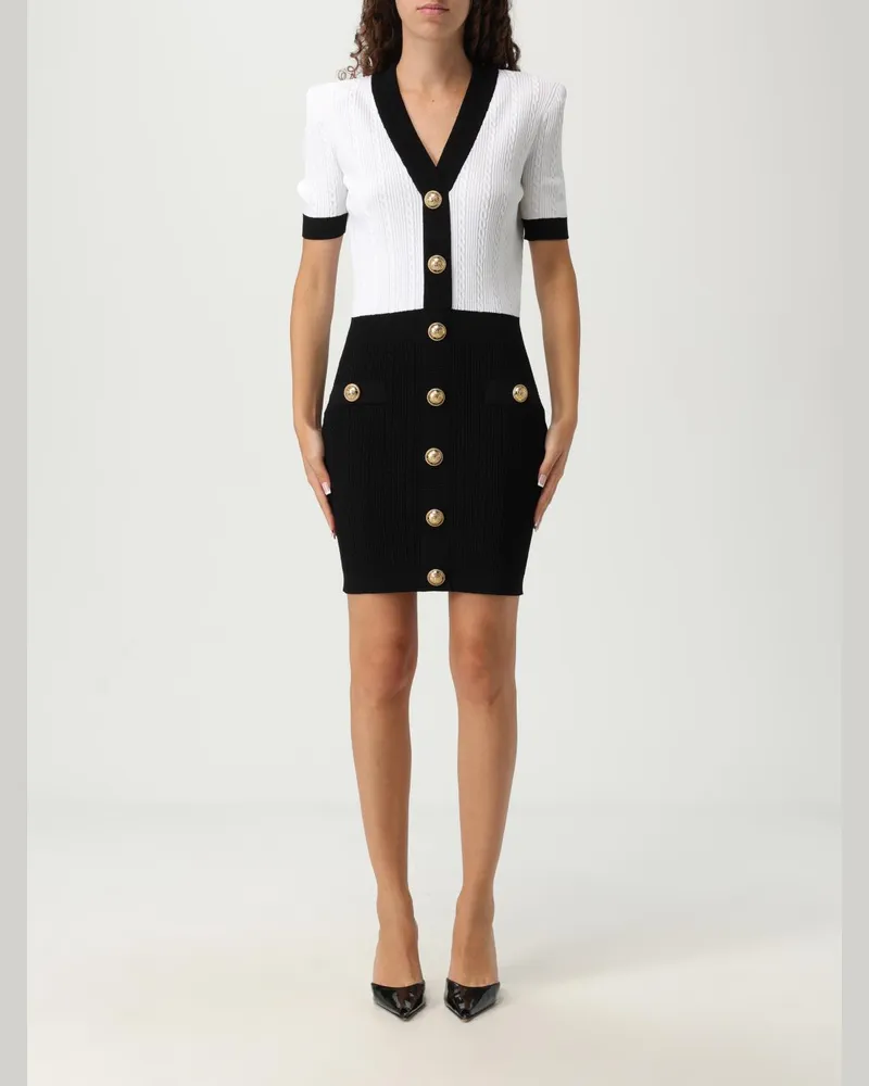 Balmain Kleider damen Schwarz