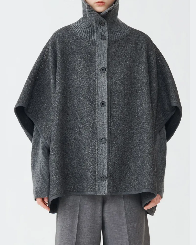 Fabiana Filippi Mantel damen Charcoal