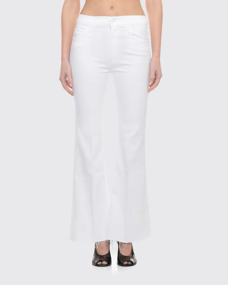 Mother Jeans damen Weiß