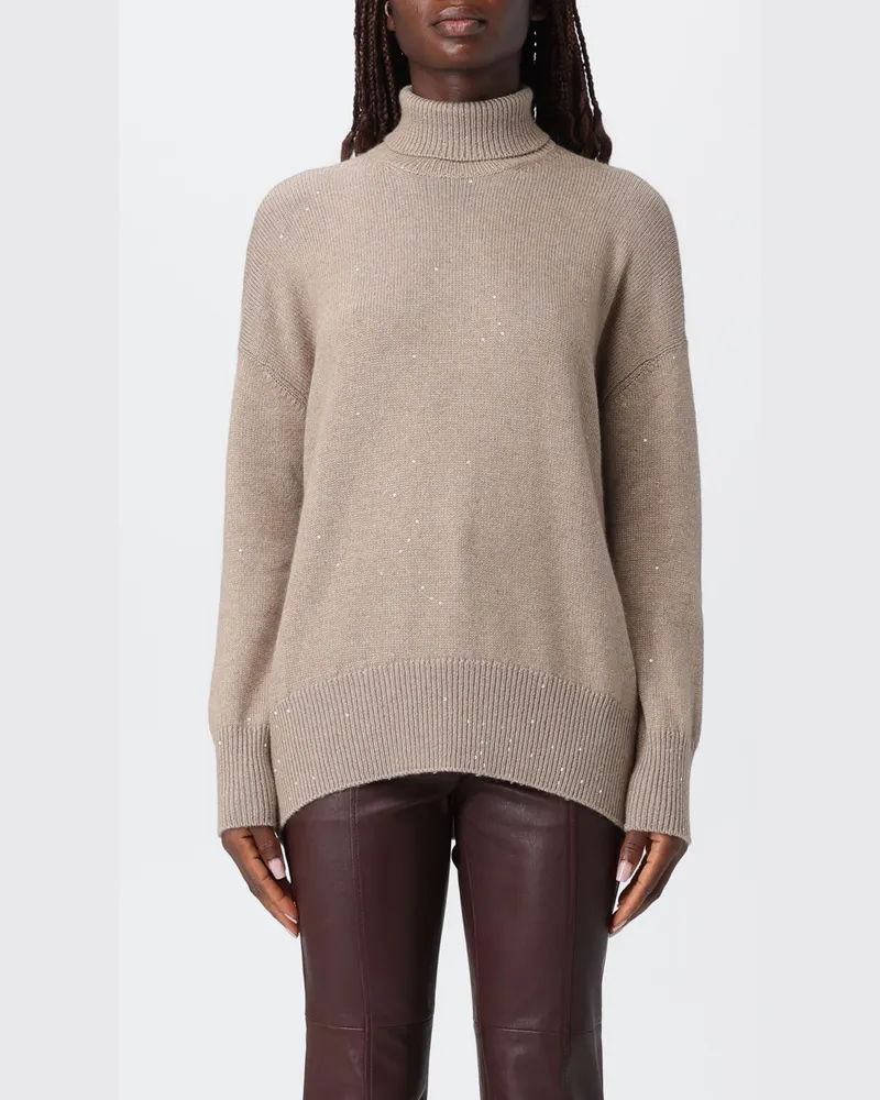 Brunello Cucinelli Strickjacke damen Braun