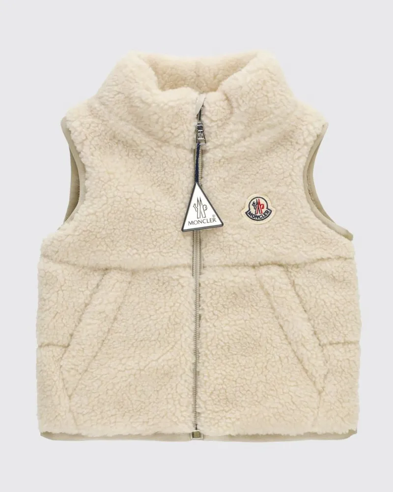 Moncler Jacke kinder Ivory